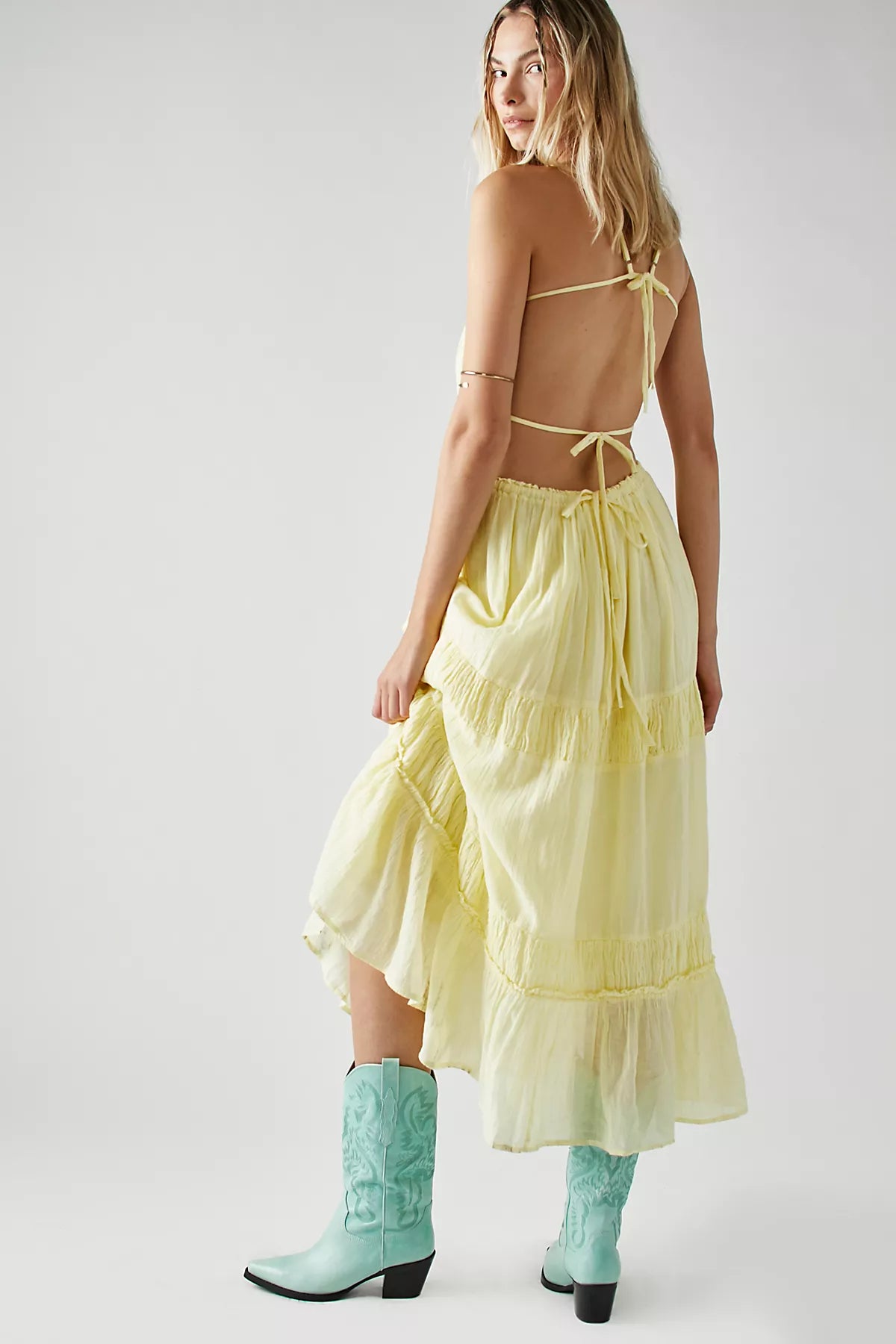 Taking Sides Maxi Dress
