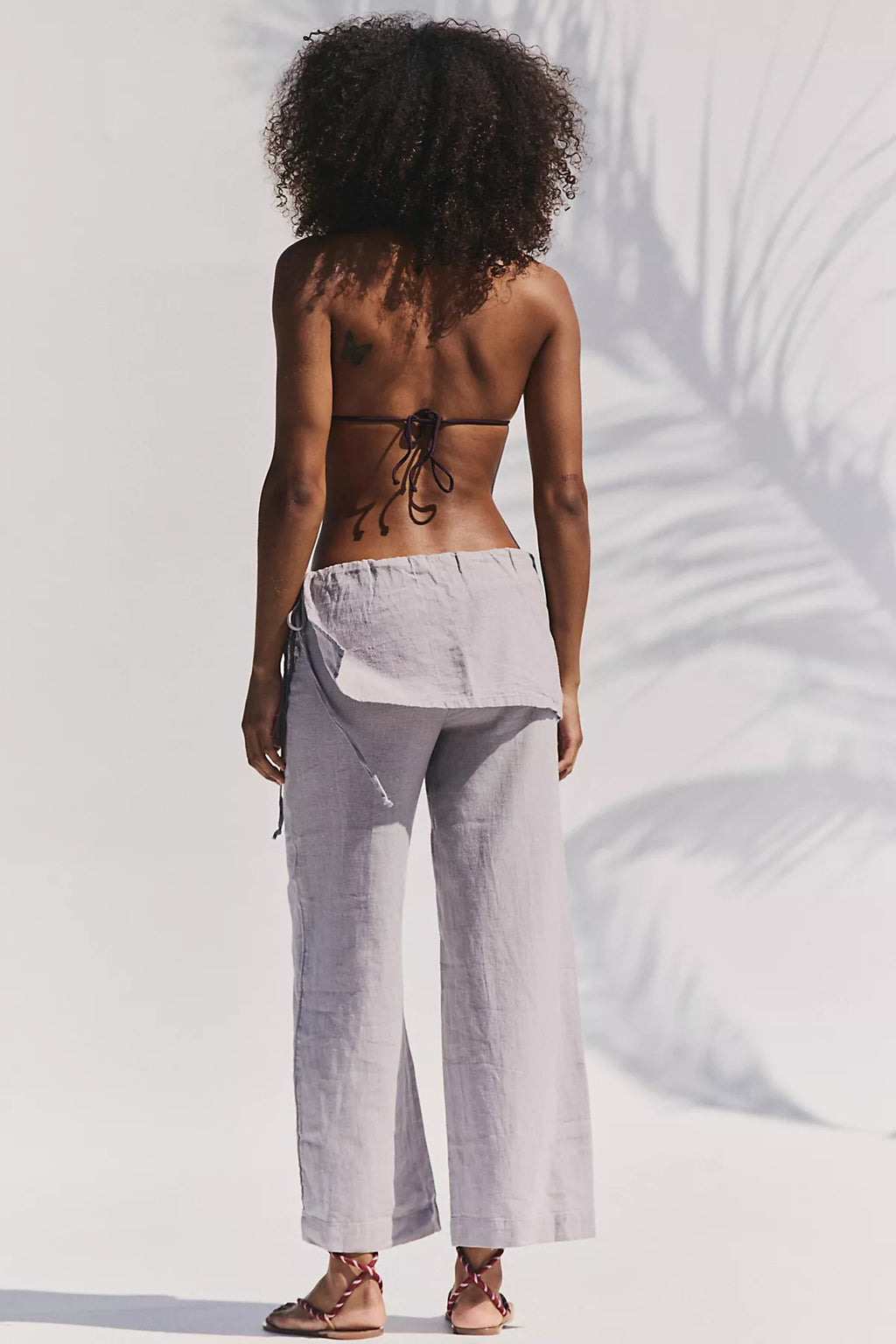 Aqualuna Linen Skants