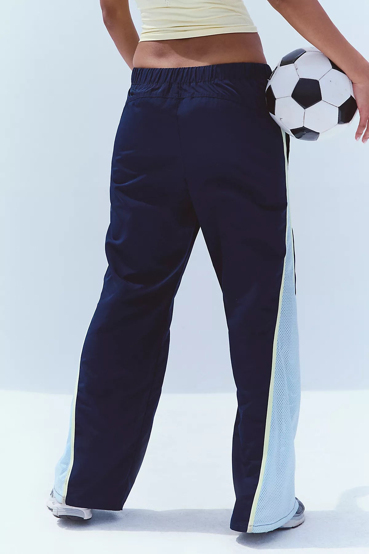 Retro Rider Mesh-Paneled Pants