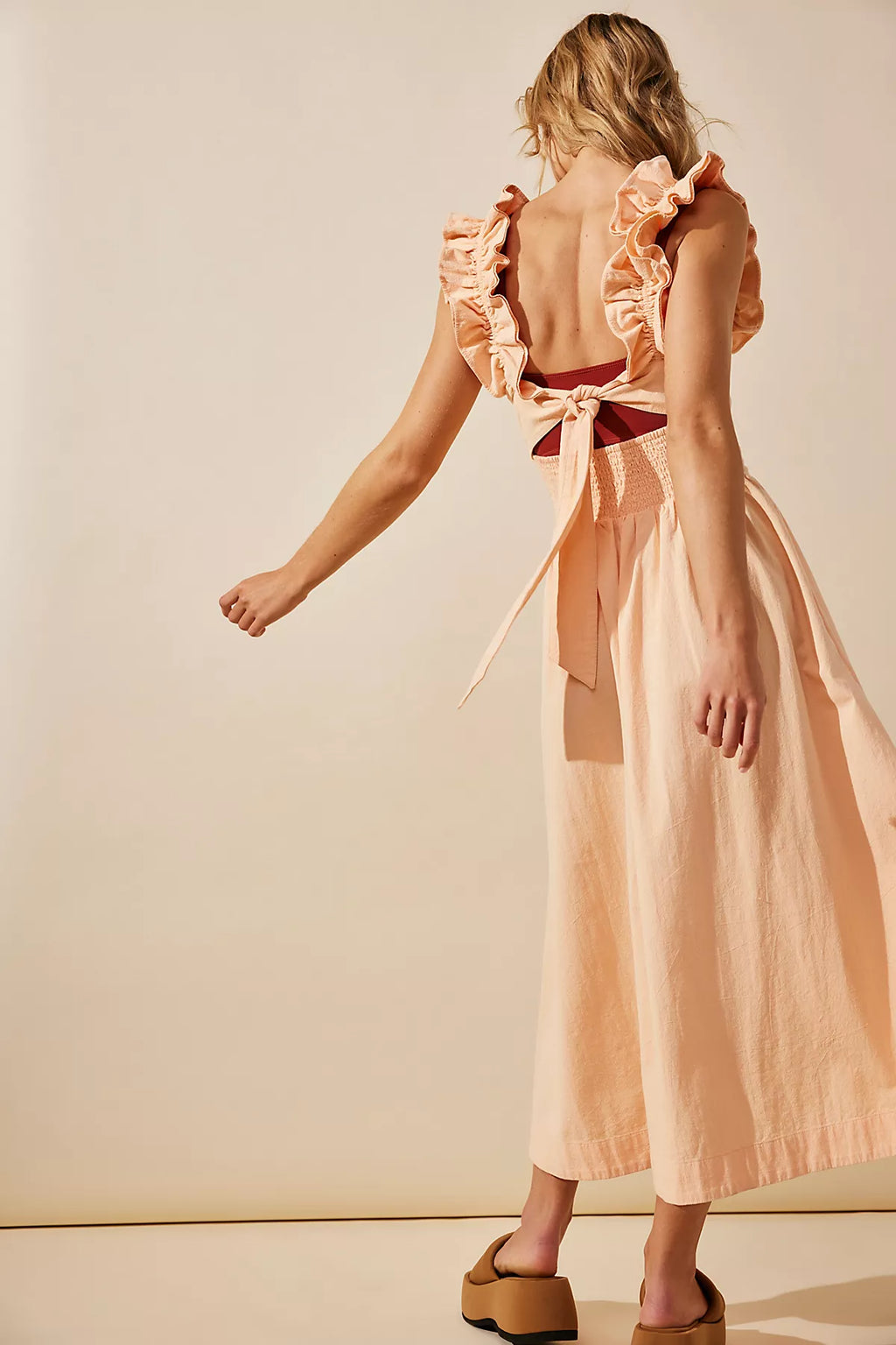 Ruffle It Up Midi Dress