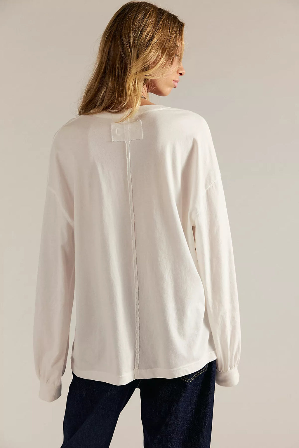 We The Free Perfect Oversized Long Sleeve Top