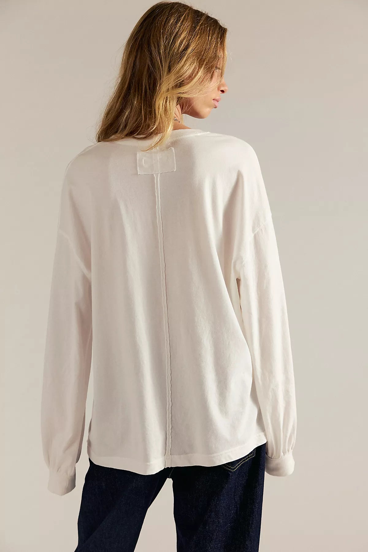 We The Free Perfect Oversized Long Sleeve Top