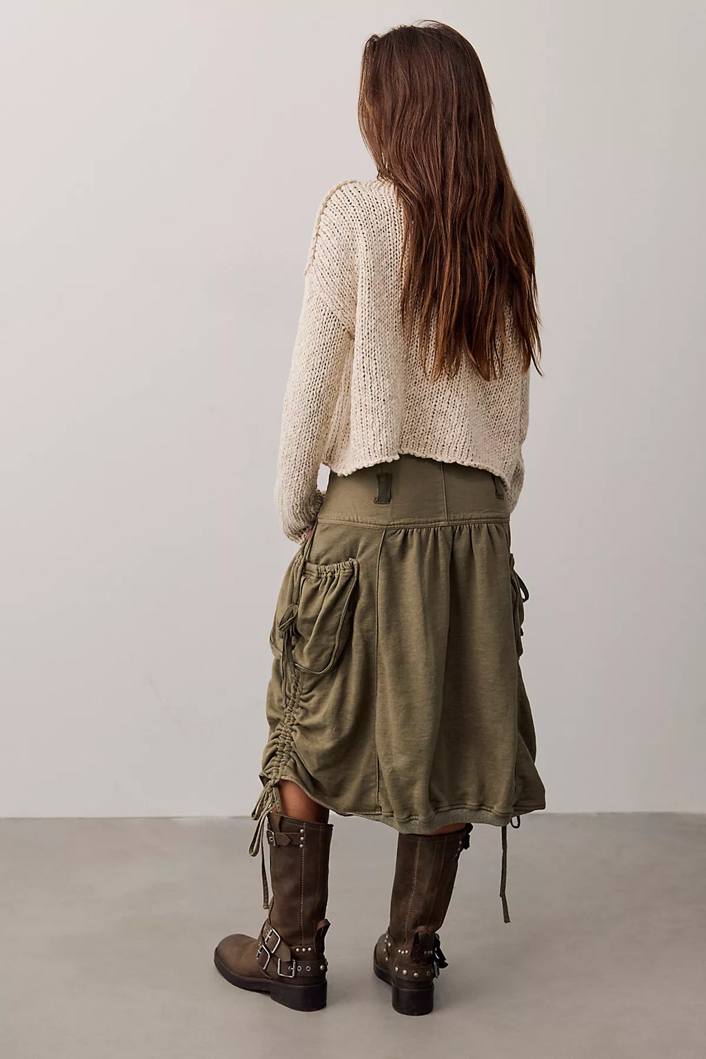 We The Free Nightshade Knit Midi Skirt