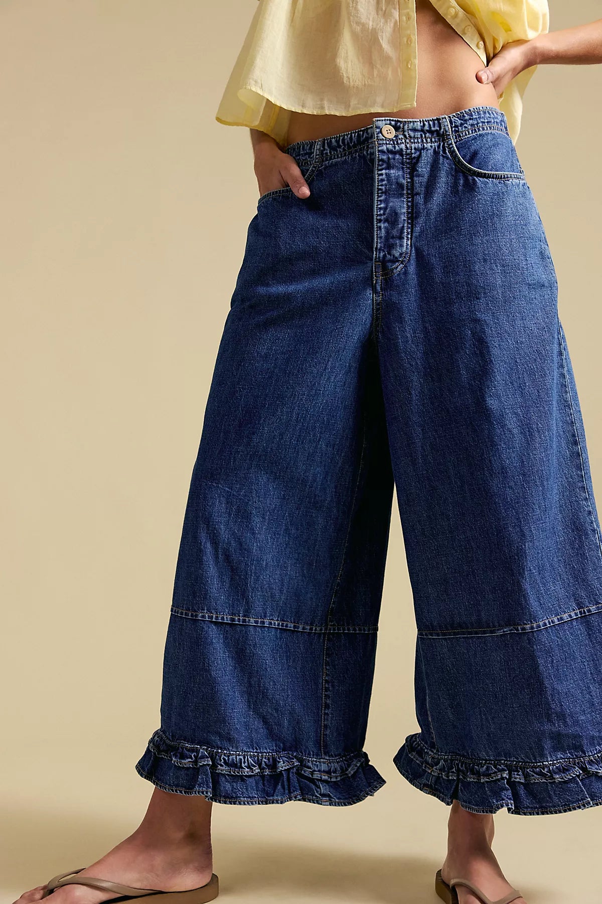 We The Free Love Me Not Bloomer Jeans