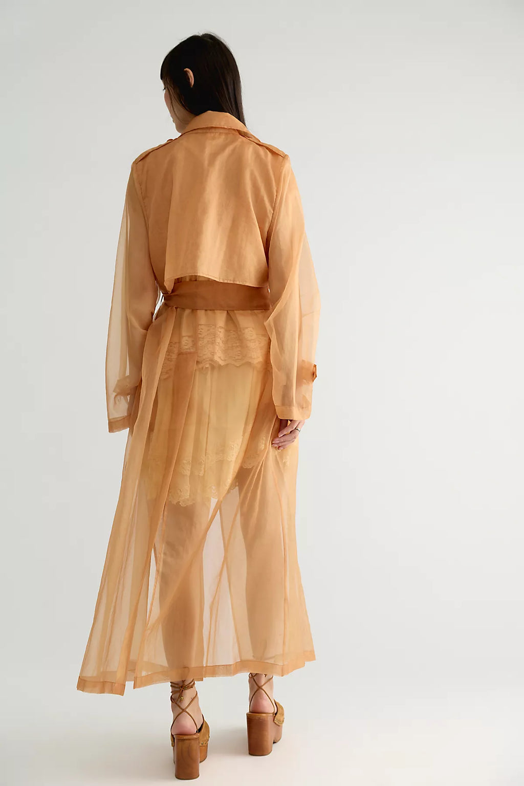 Nigel Preston Organza Trench