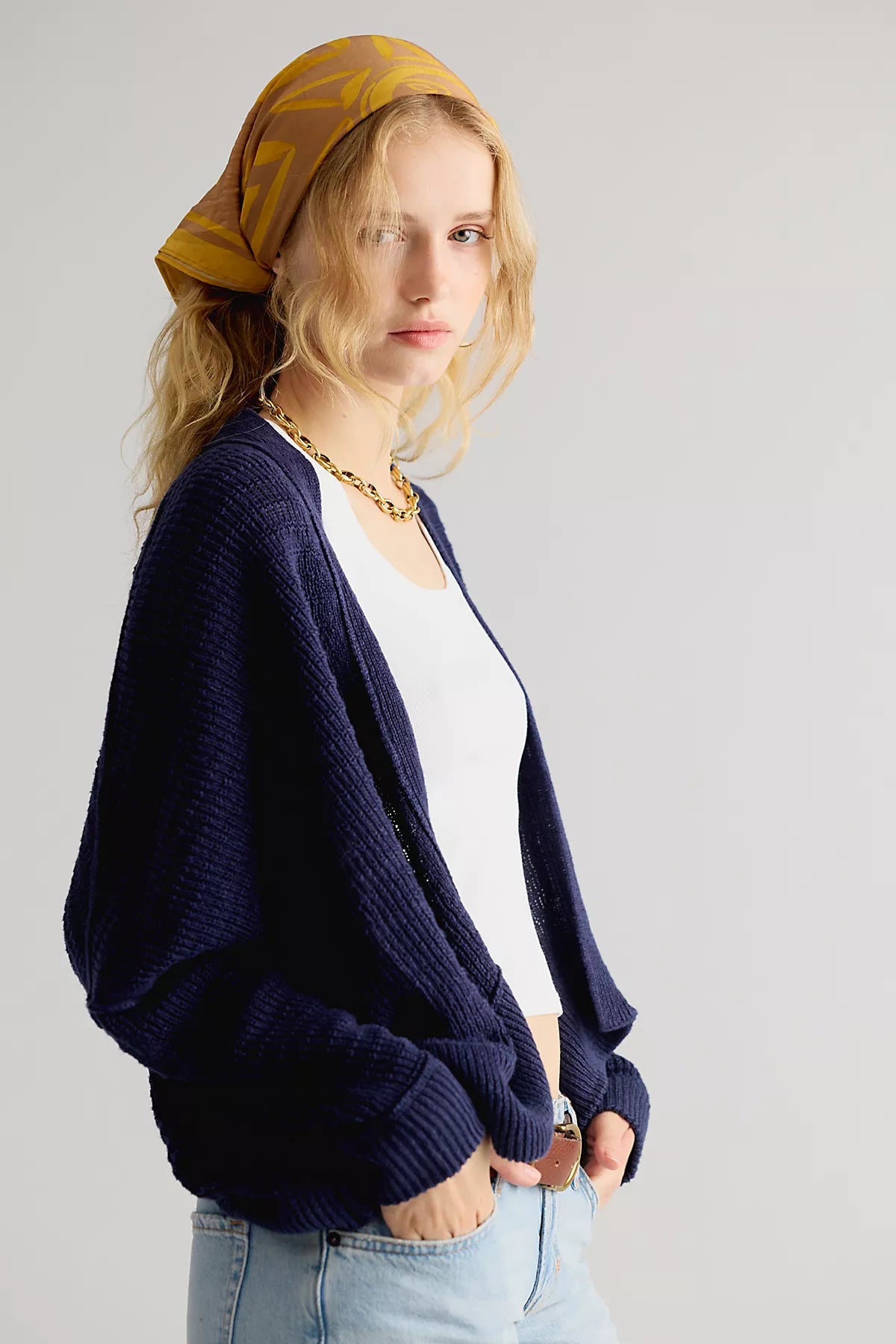 We The Free Mad About You Linen Cardi