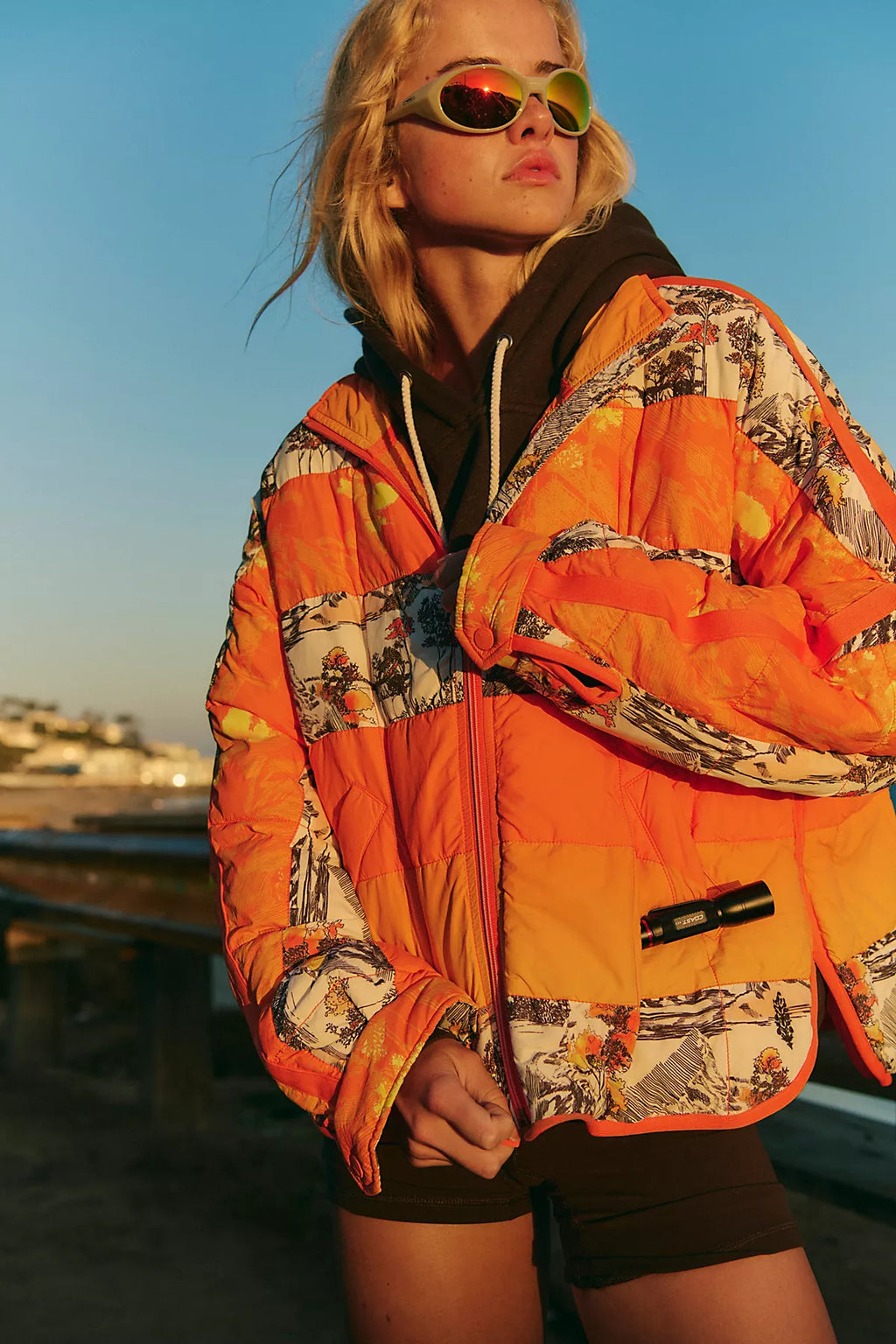 Pippa Printed Packable Puffer Jacket