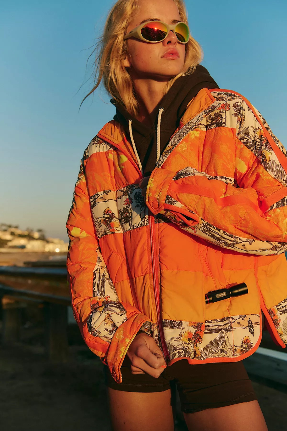 Pippa Printed Packable Puffer Jacket