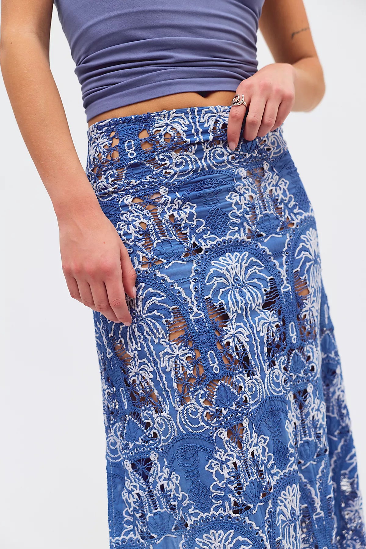 The Farra Fina Dyed Skirt