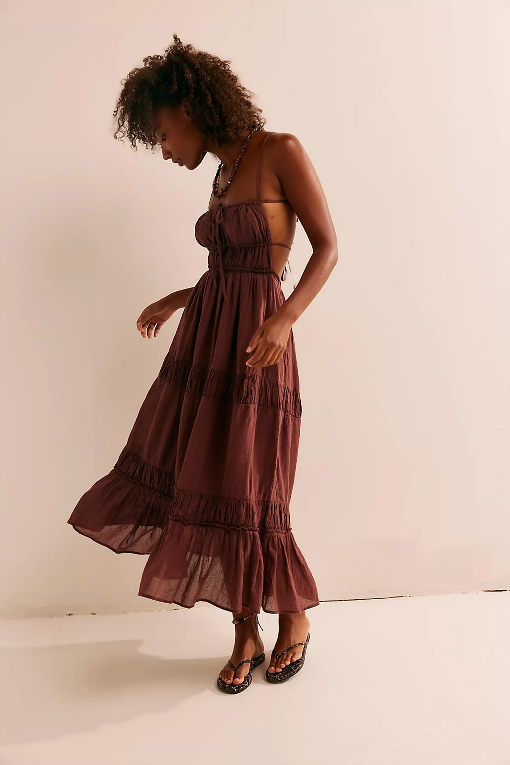 Taking Sides Maxi Dress