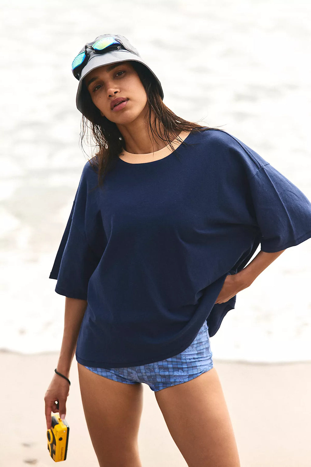 Tackle Heather Colorblock Tee