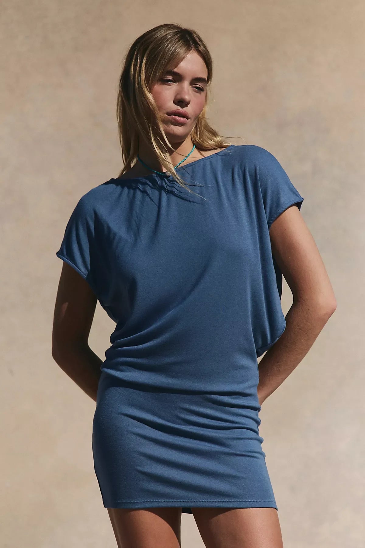 Good Feels Short-Sleeve Mini Dress