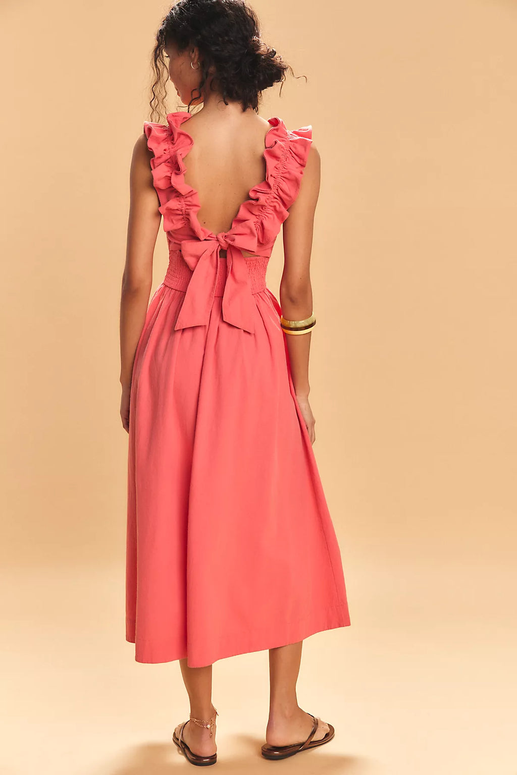 Ruffle It Up Midi Dress