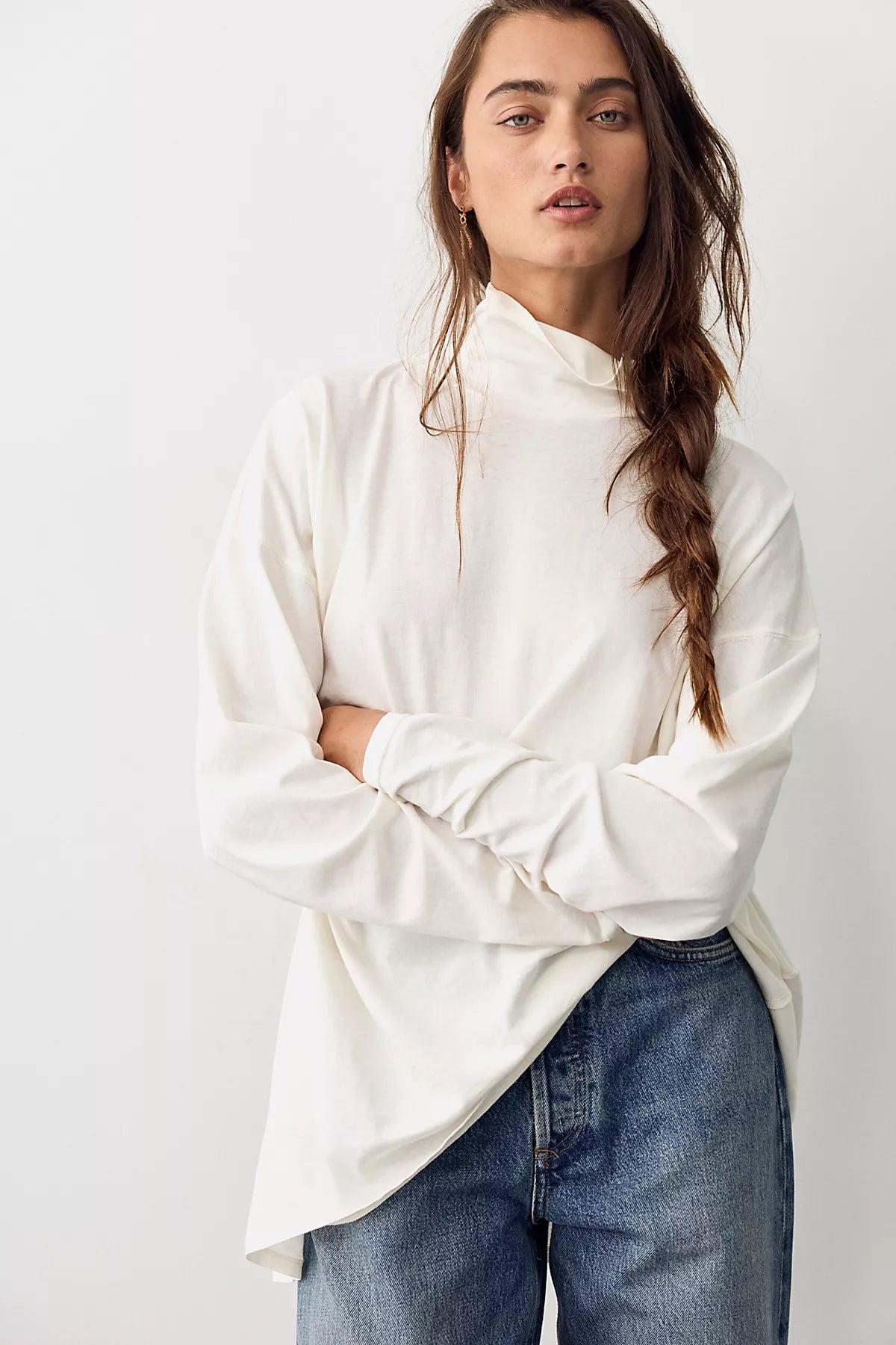 We The Free Nevada Solid Long Sleeve Top