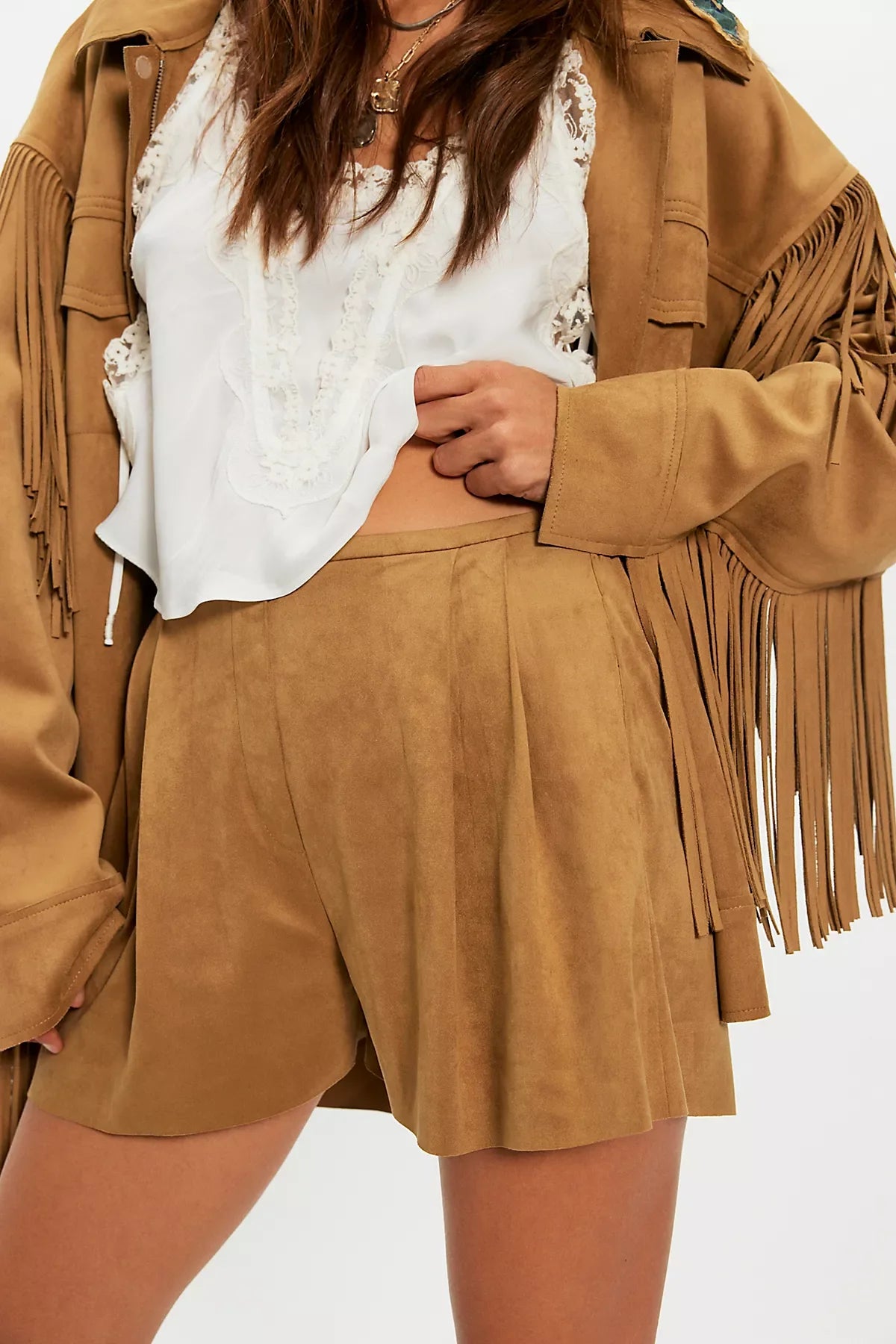 Norma Kamali Fringe Suit
