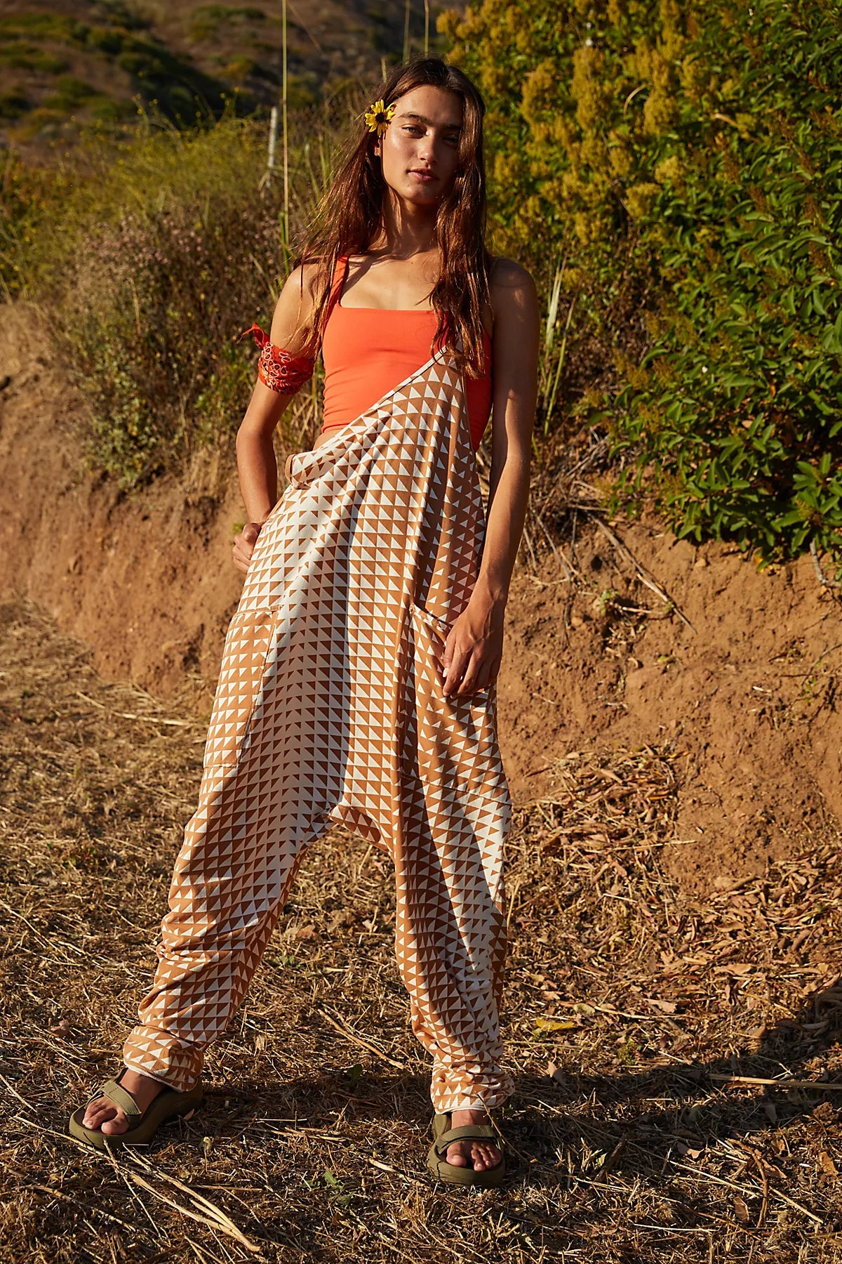 Hot Shot Printed Onesie