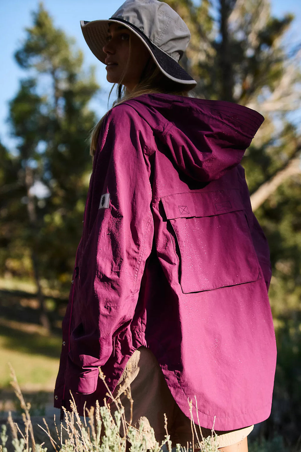 Singin' In The Rain Packable Waterproof Jacket