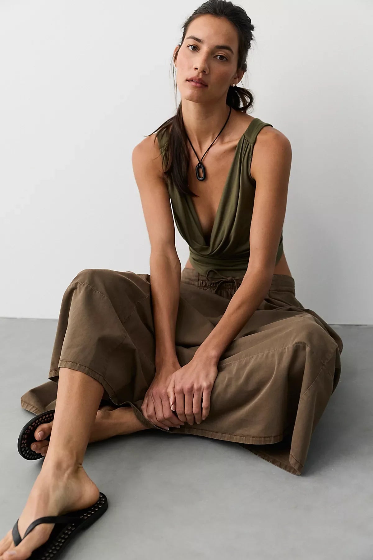 We The Free Trailblazer Cargo Midi Skirt