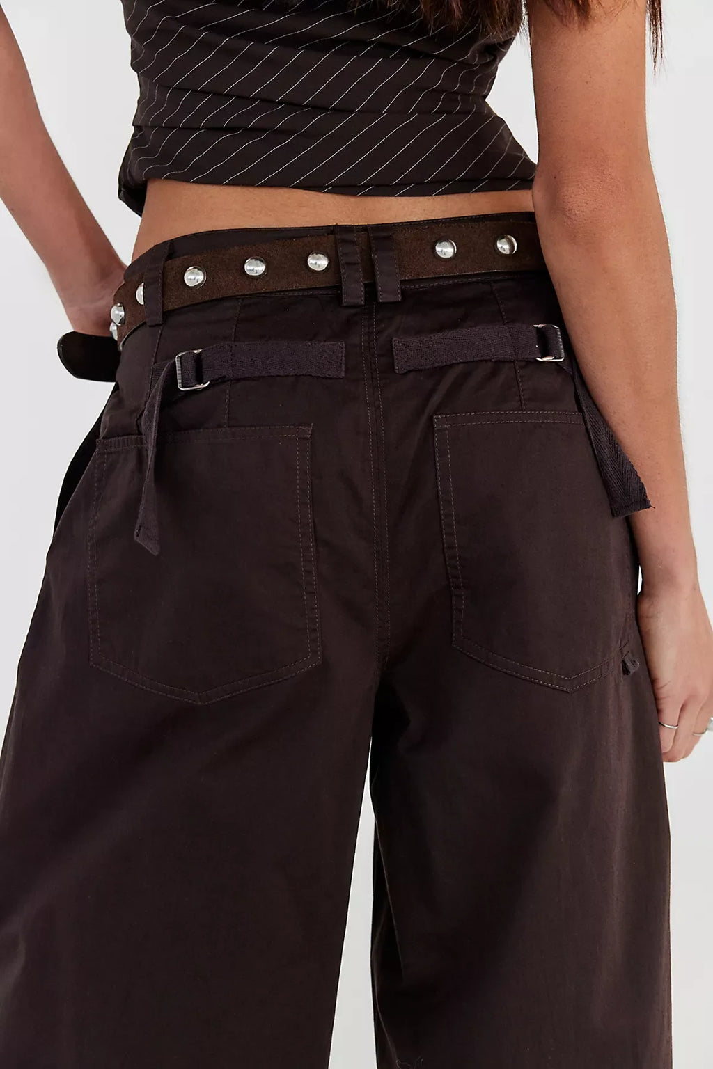 Silverlake Wide-Leg Chino Trousers