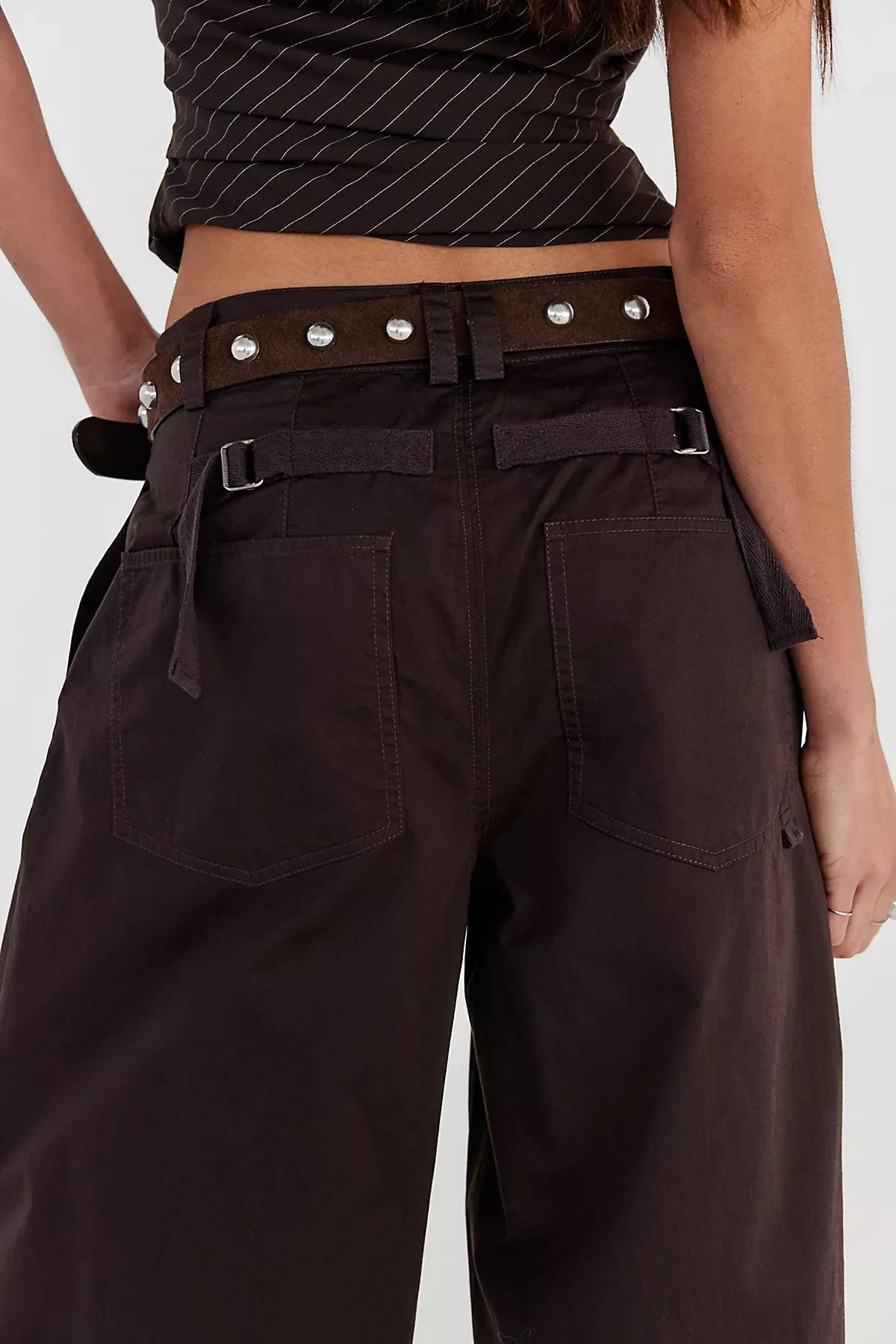 Silverlake Wide-Leg Chino Trousers