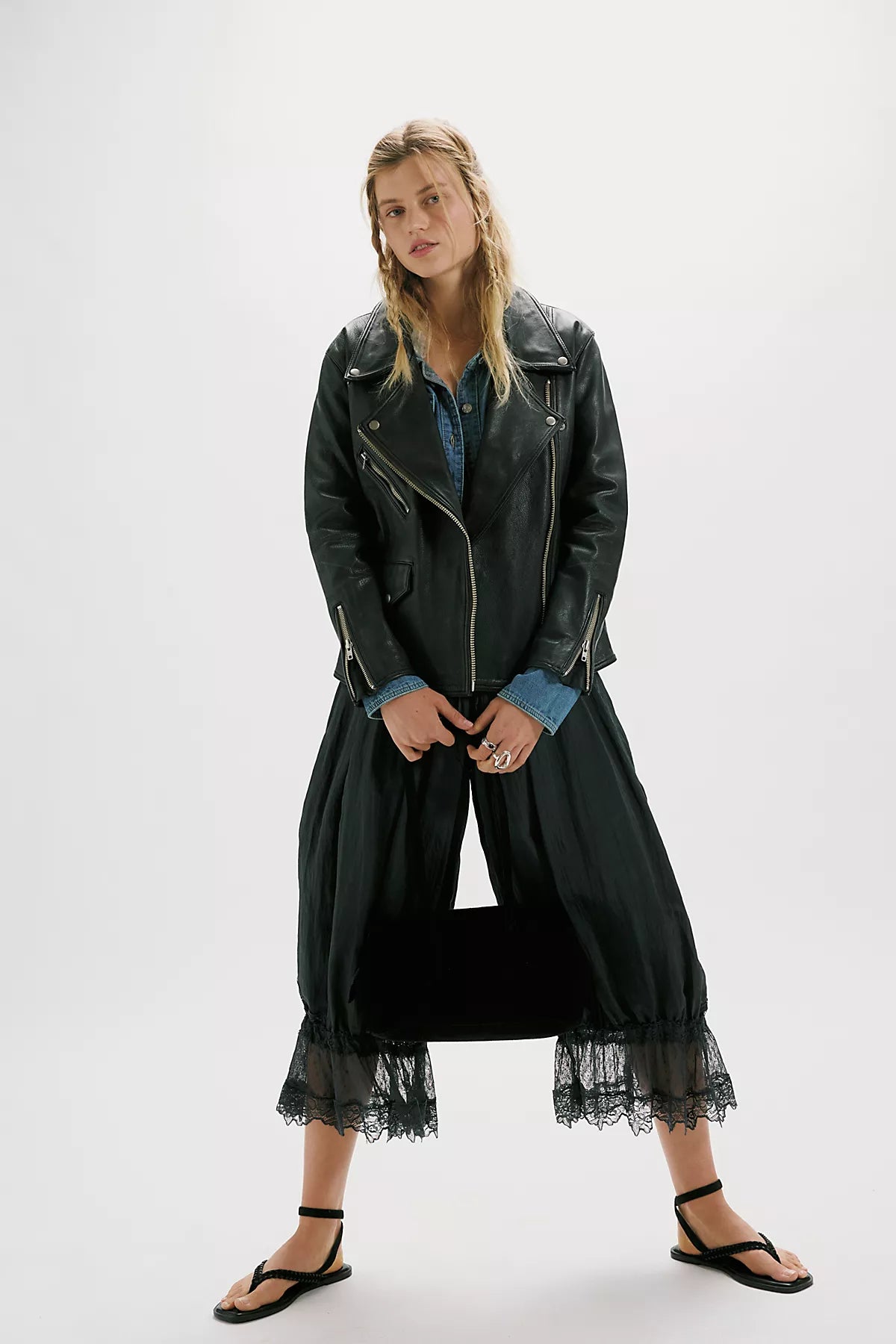 We The Free Jealousy Leather Moto Jacket
