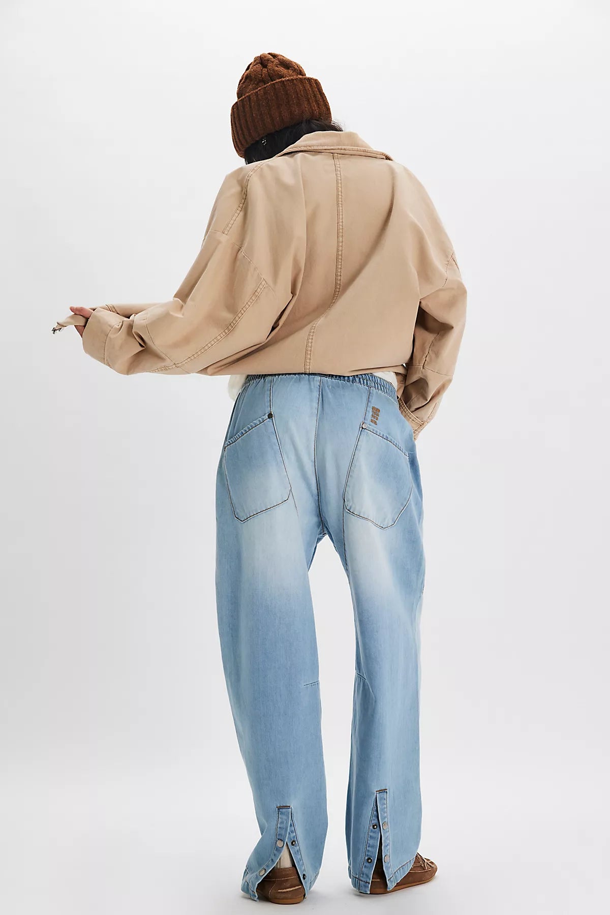 OneTeaspoon Odyssey Pull-On Boyfriend Jeans