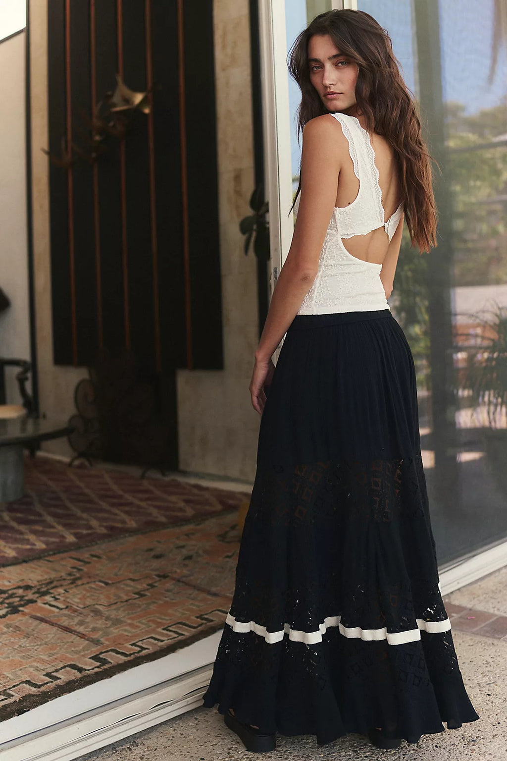 Swept Away Maxi Skirt