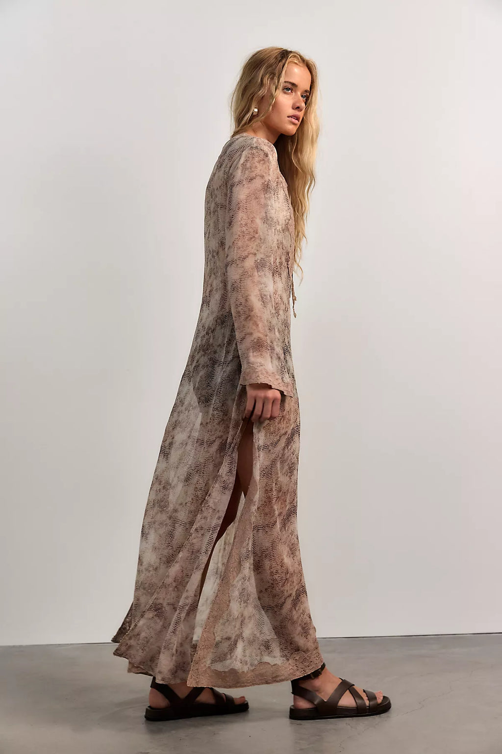 Grace Kelly Sheer Kaftan