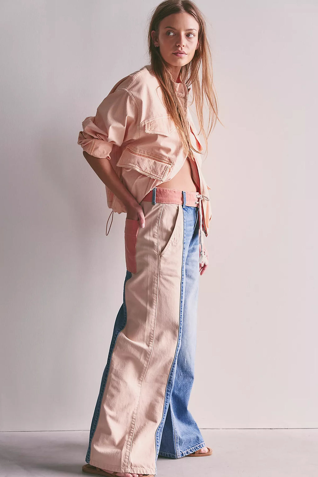 We The Free Slow Tides Wide-Leg Jeans