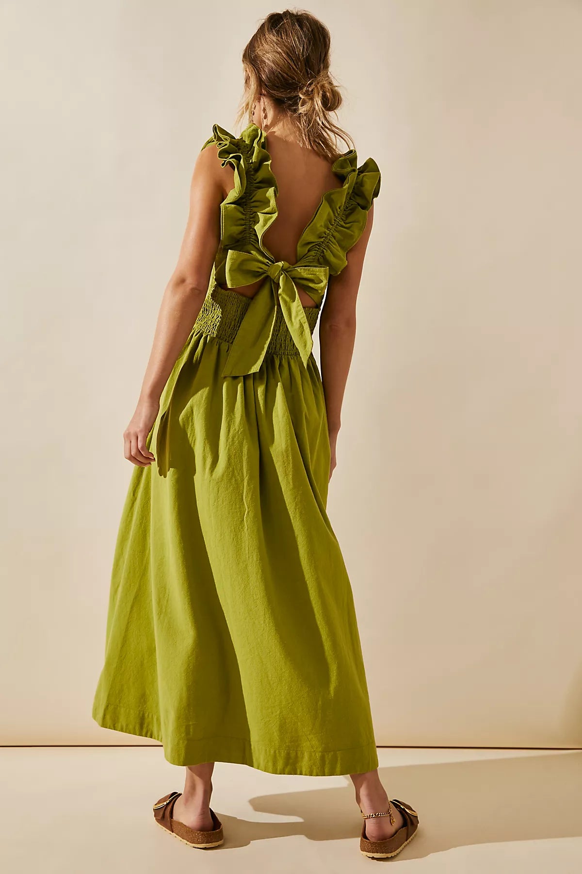 Ruffle It Up Midi Dress