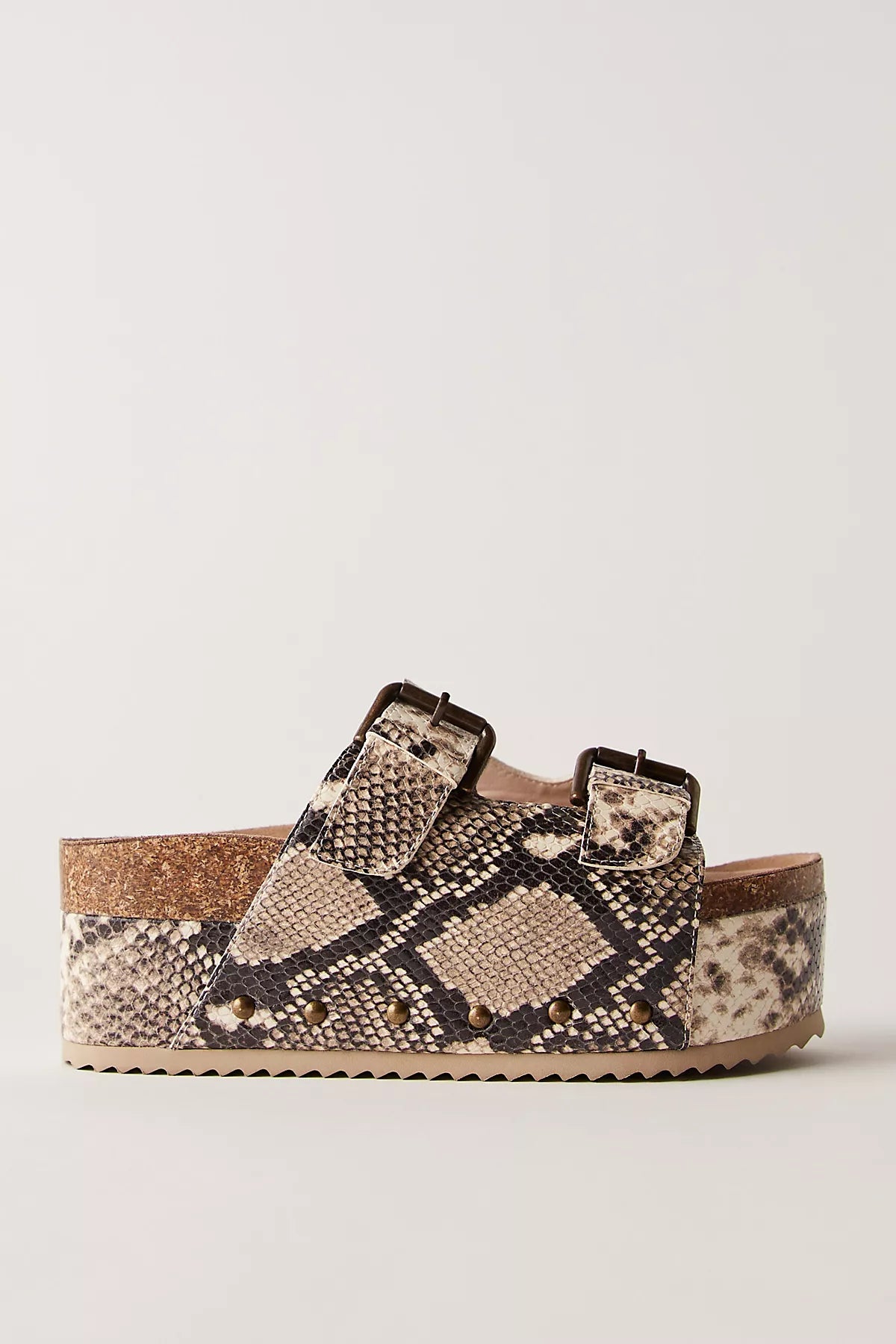 Rule Breaker Flatform Sandals