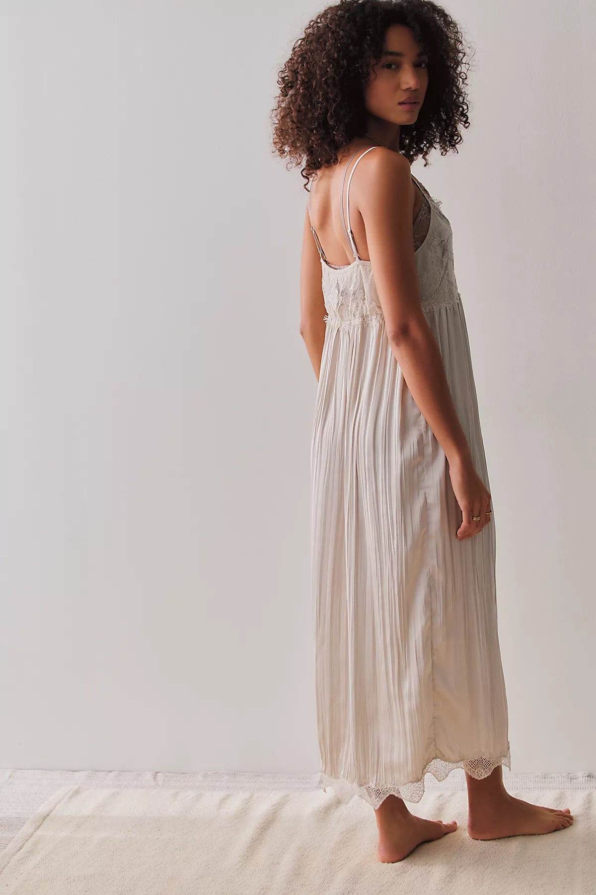 Table for Two Midi Slip Dress