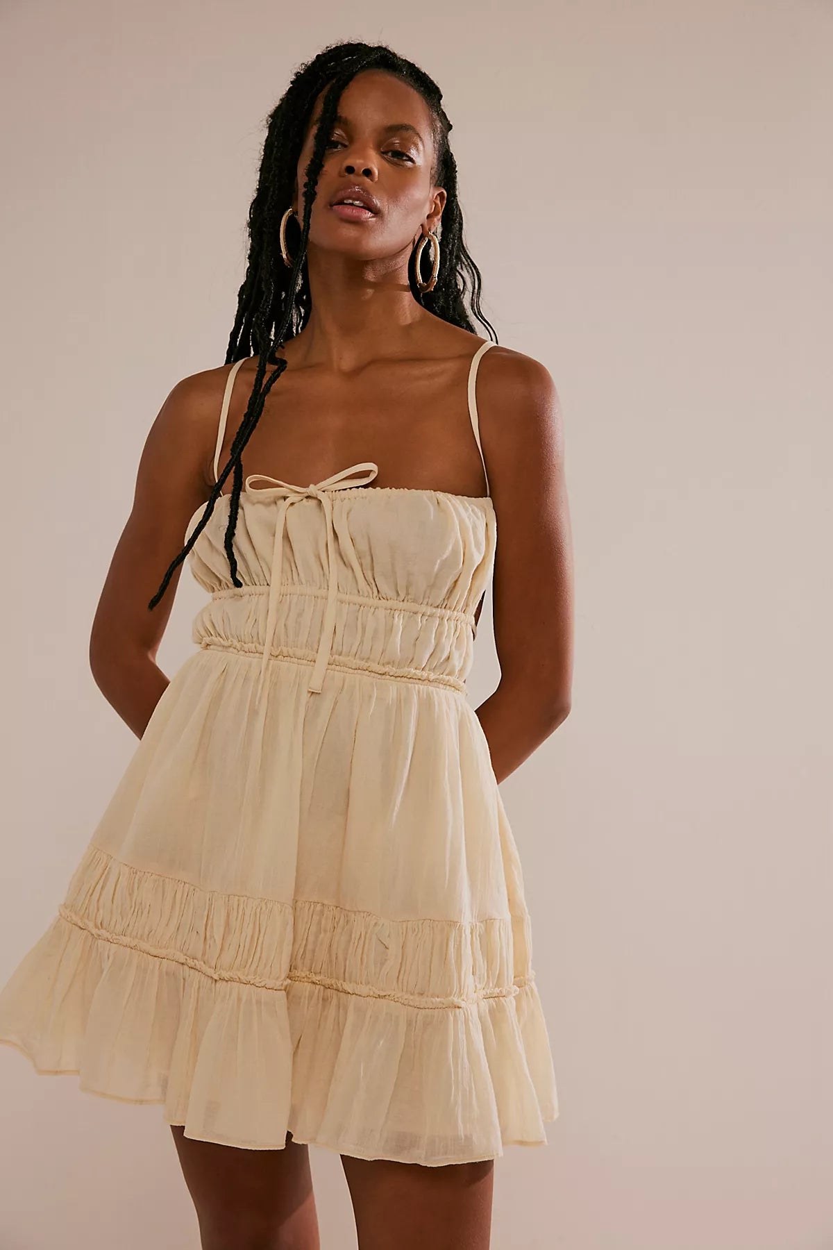 Taking Sides Mini Dress