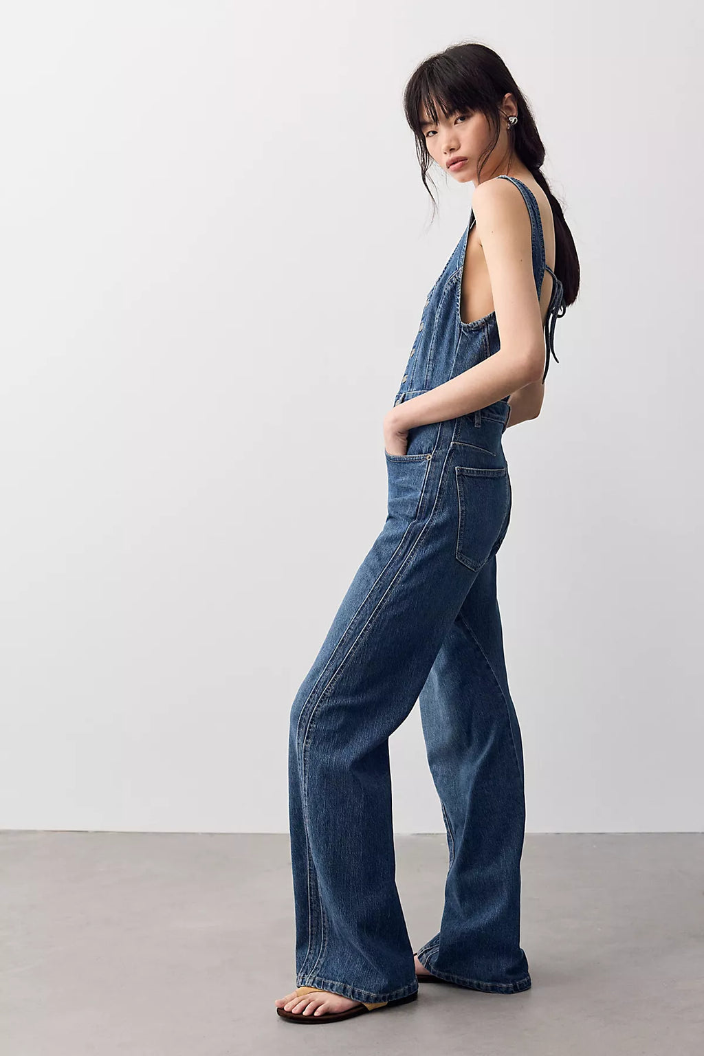We The Free Corsica Twisted Seam Jumpsuit