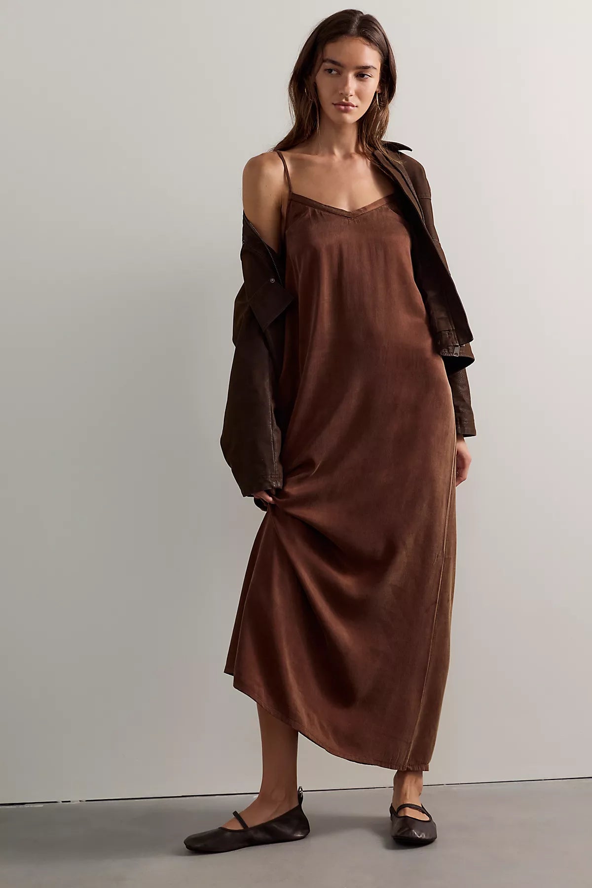 Nudea Eco-Luxe Maxi Slip Dress