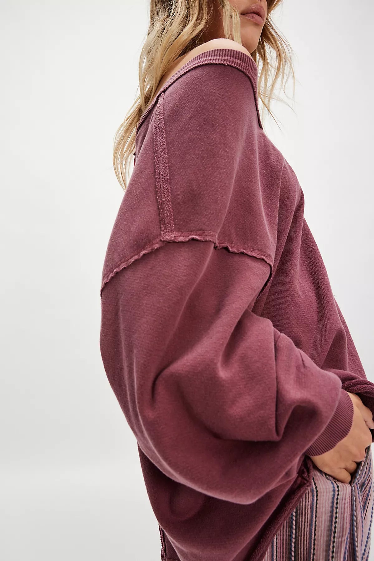 We The Free Venice V-Neck Sweatshirt