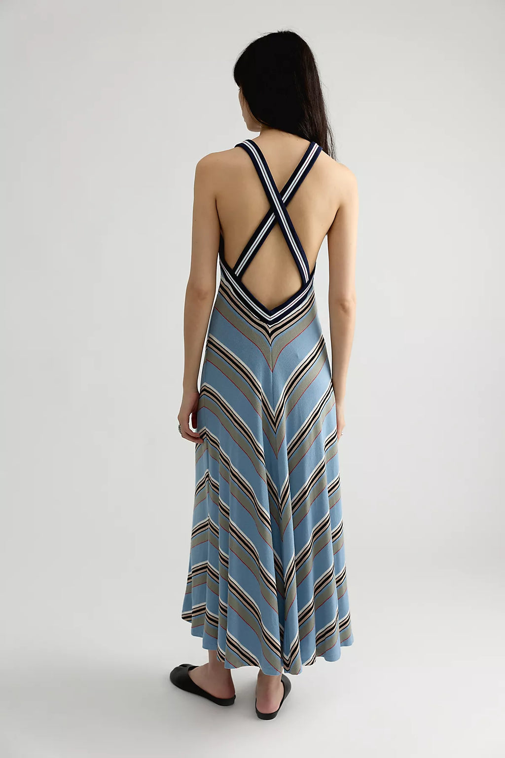 Hallway Haze Maxi Dress