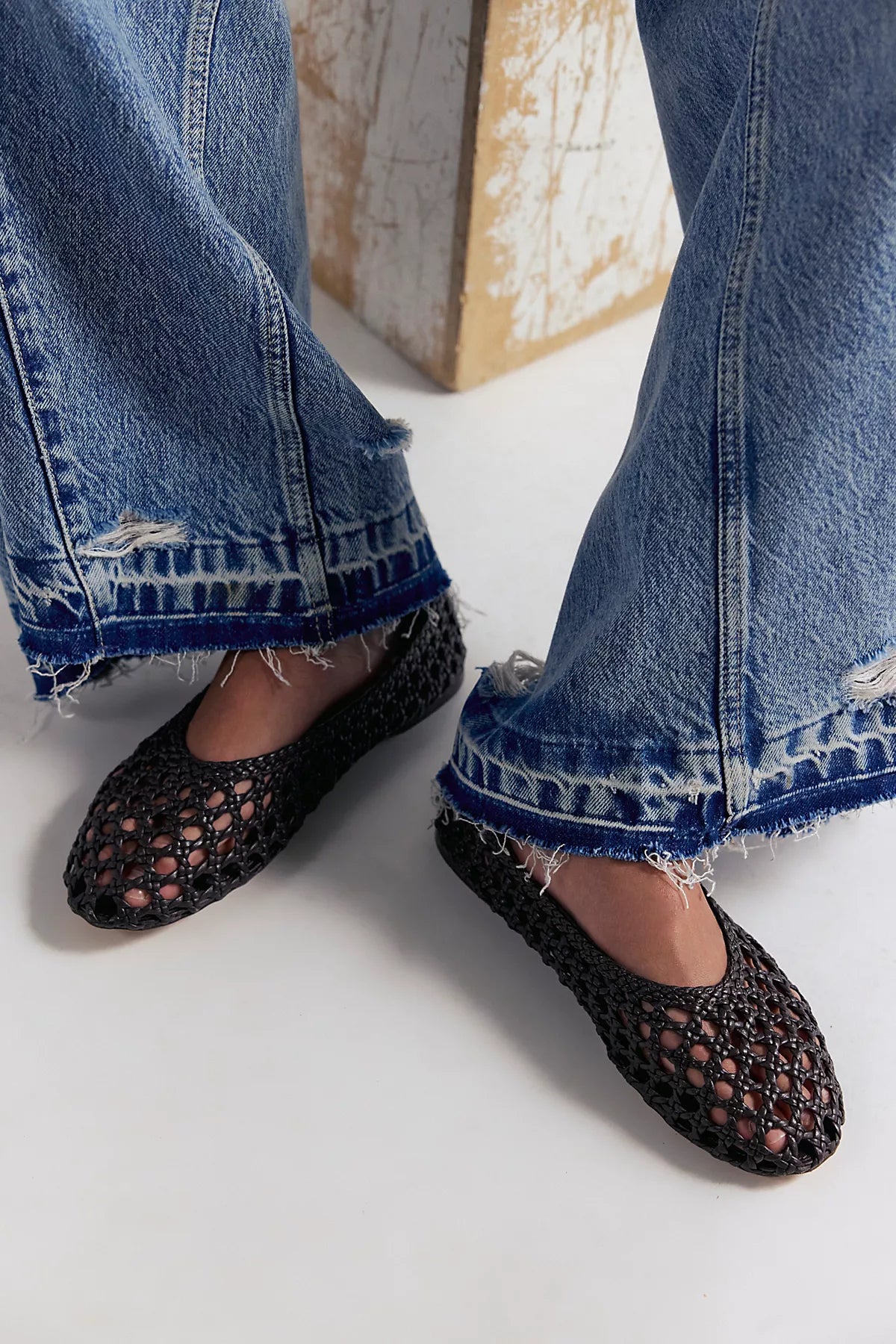 Shira Woven Flats