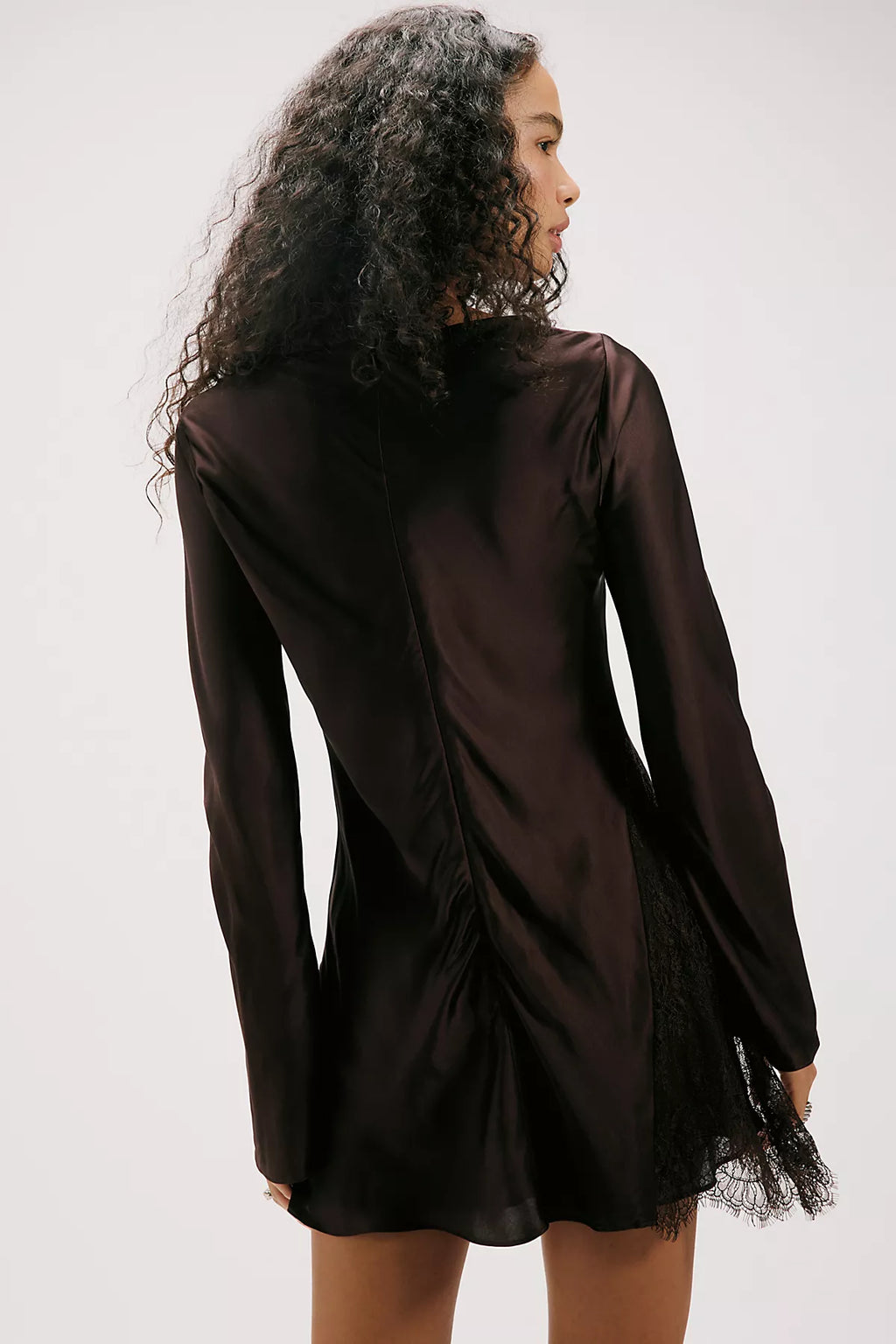 Shona Joy Allegra Lace Mini Dress