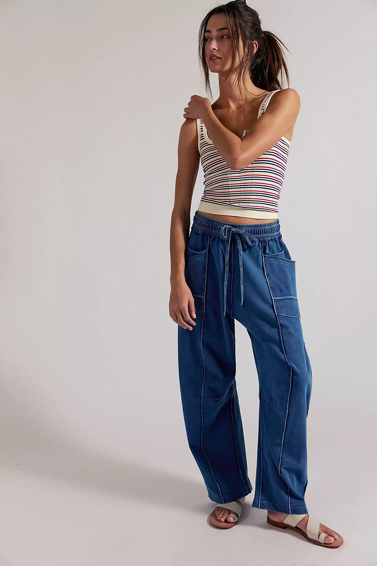 Kaiden Pull-On Barrel Pants