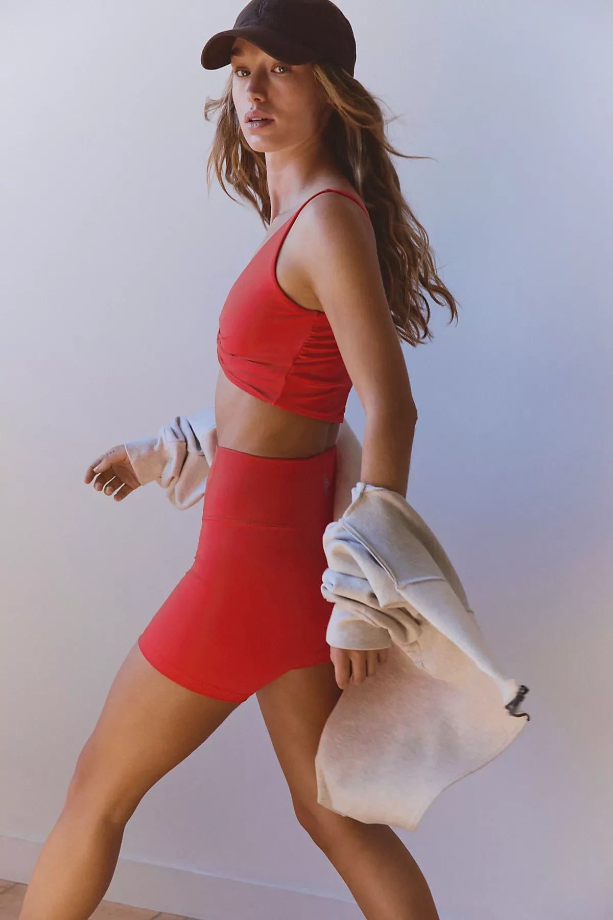 Never Better Reversible Twist Crop