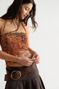 Poppy Tube Top