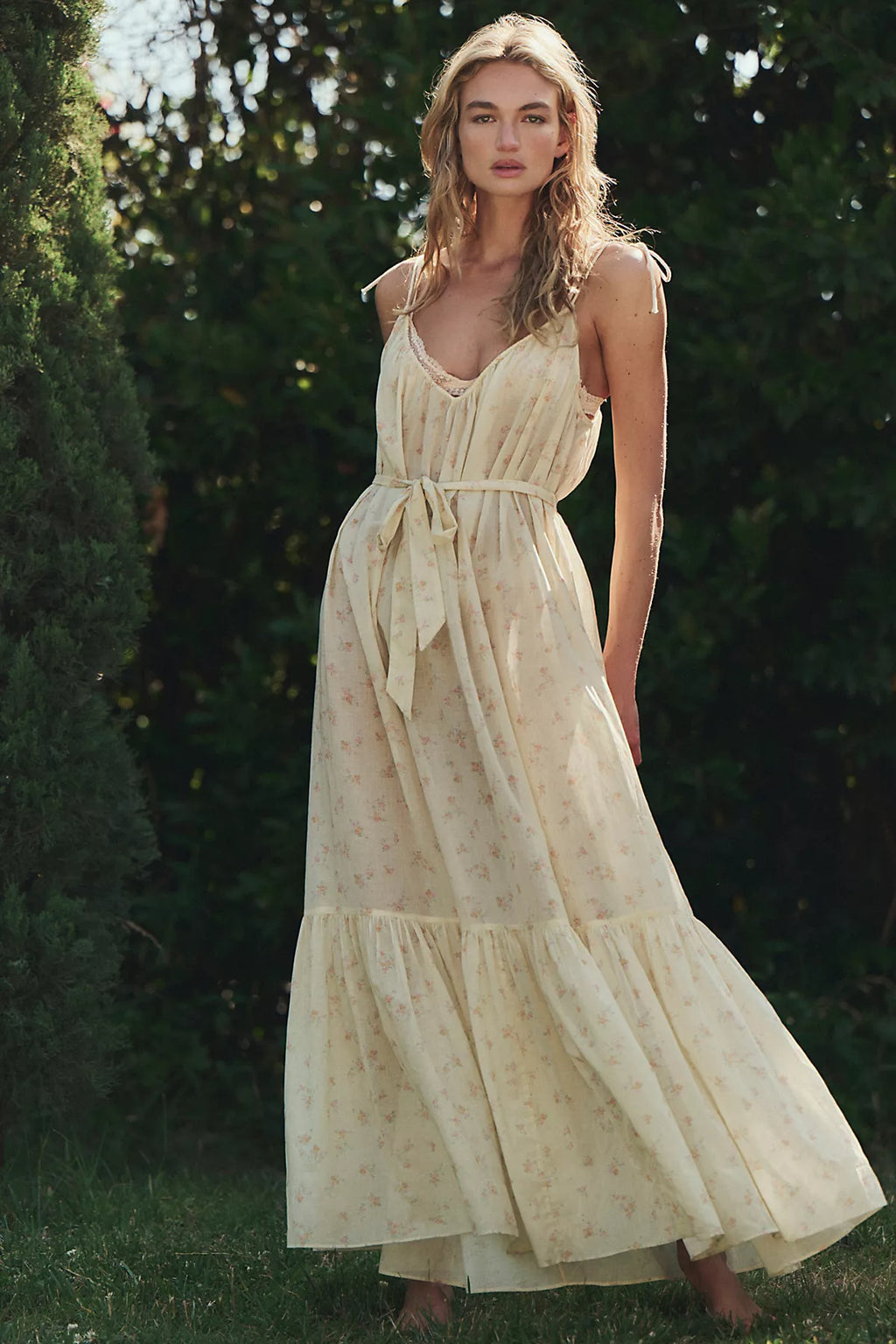 LoveShackFancy Hale Maxi Dress