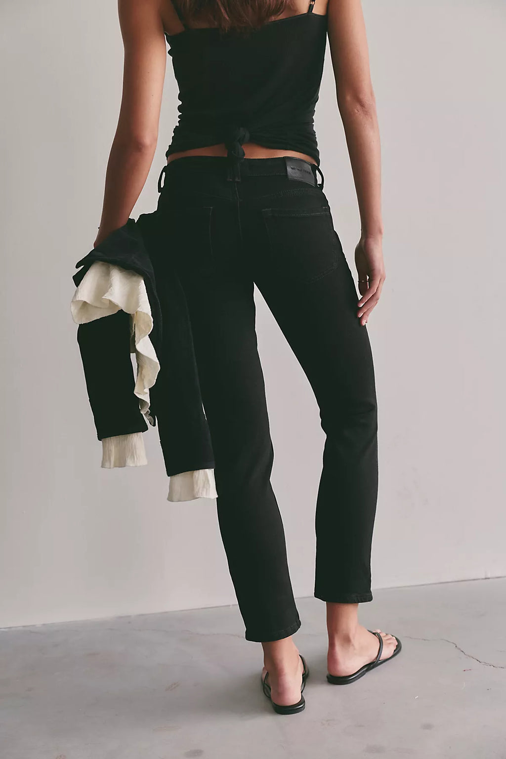 We The Free Oracle Low-Rise Slim Straight Jeans