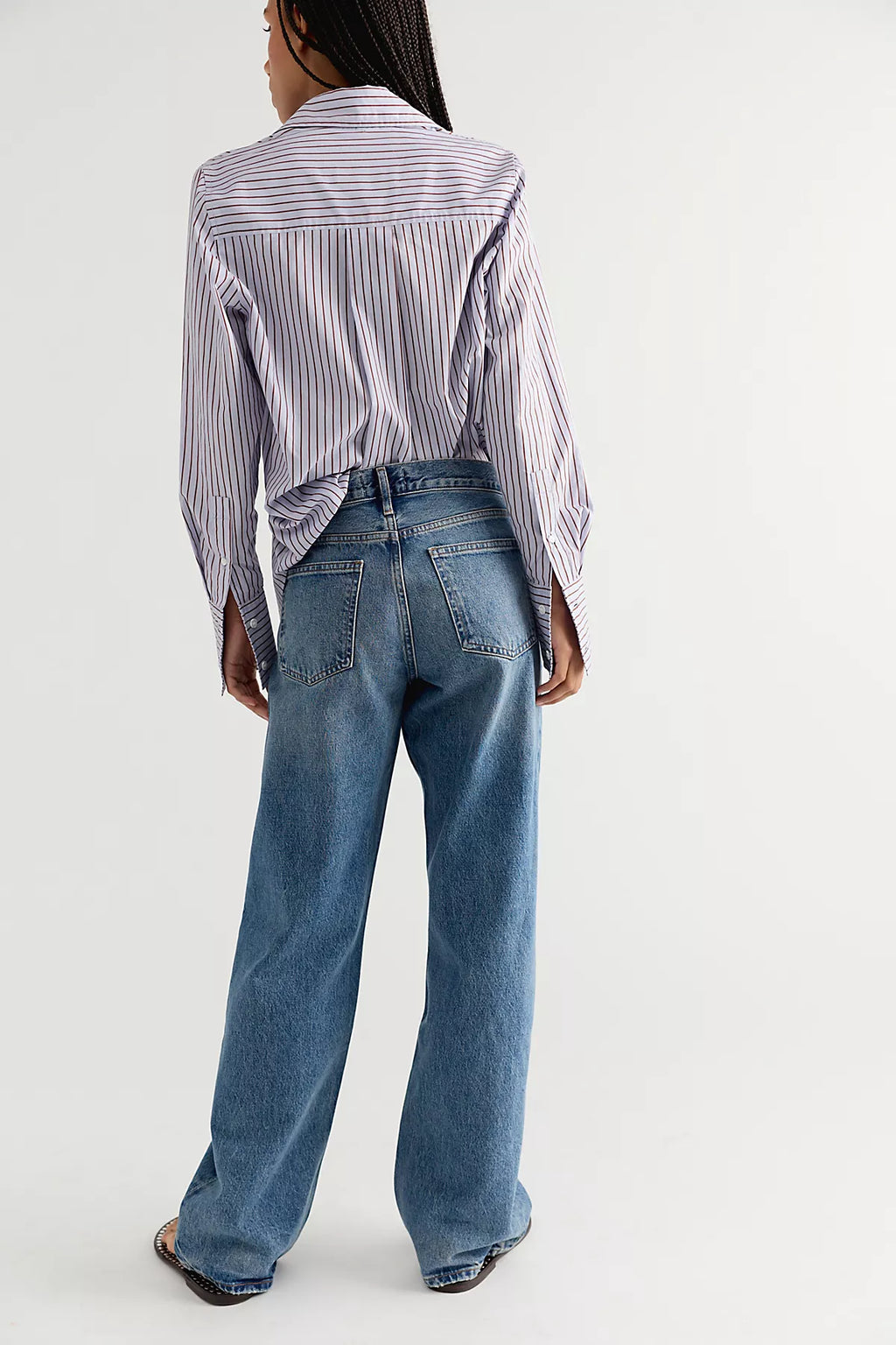 AGOLDE Low-Rise Loose Jeans