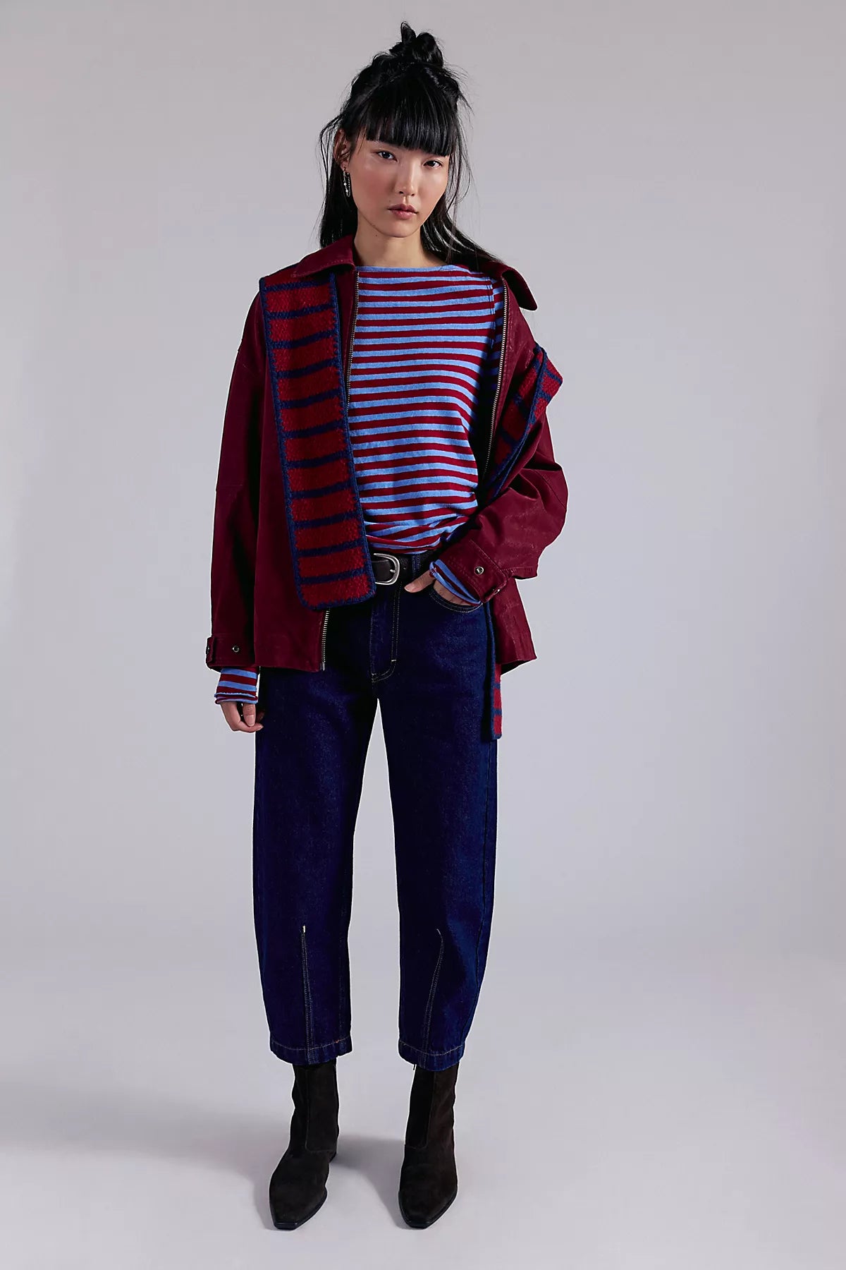 We The Free Most Loved Striped Long Sleeve