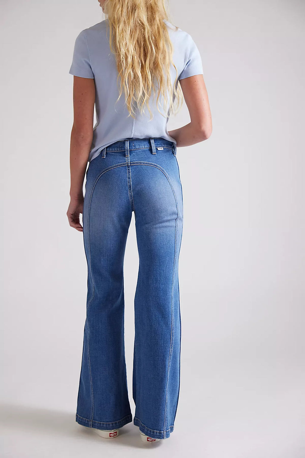 Wrangler '70s Seamed Flare Jeans
