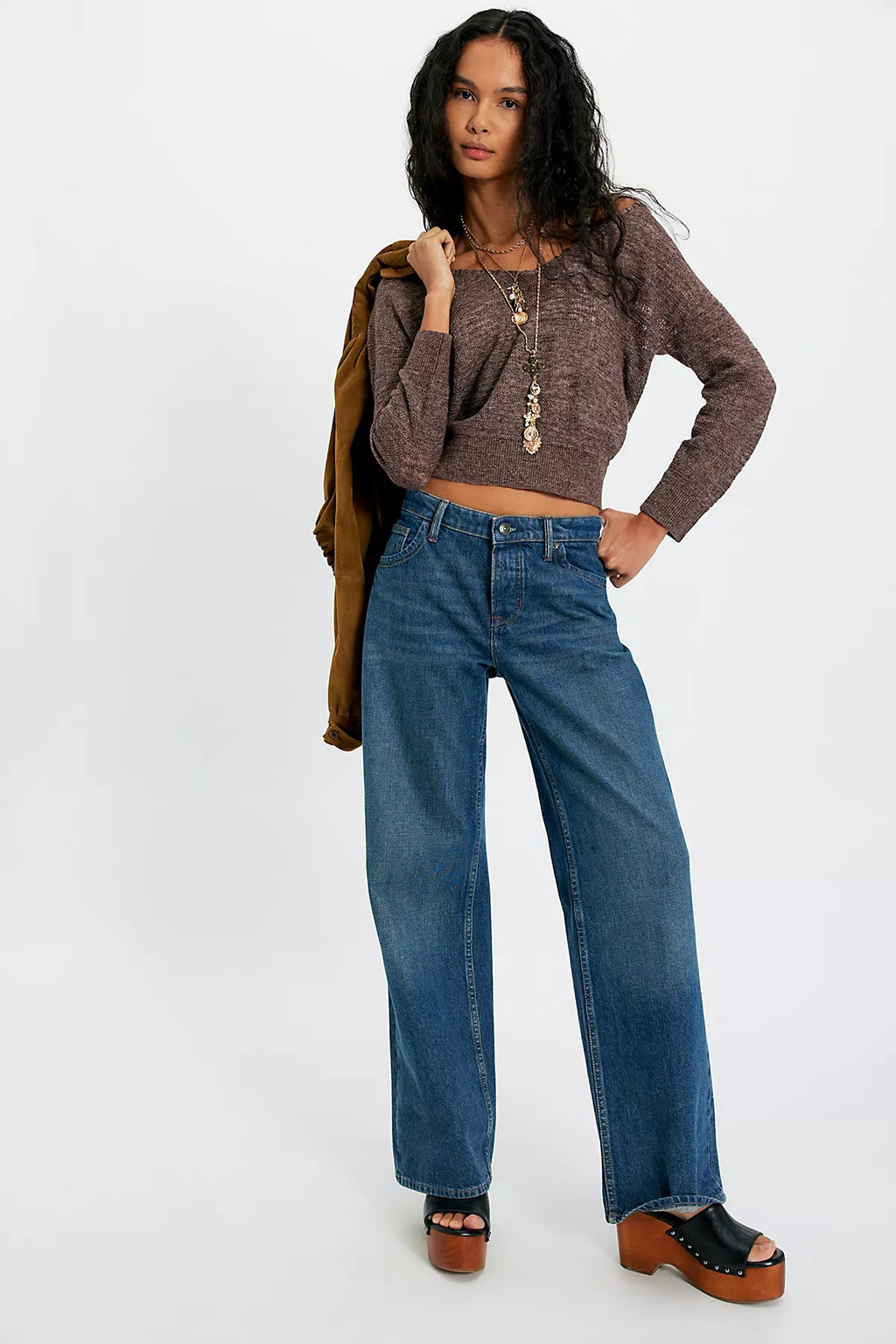 Soft Focus Fine Gauge Linen Pullover