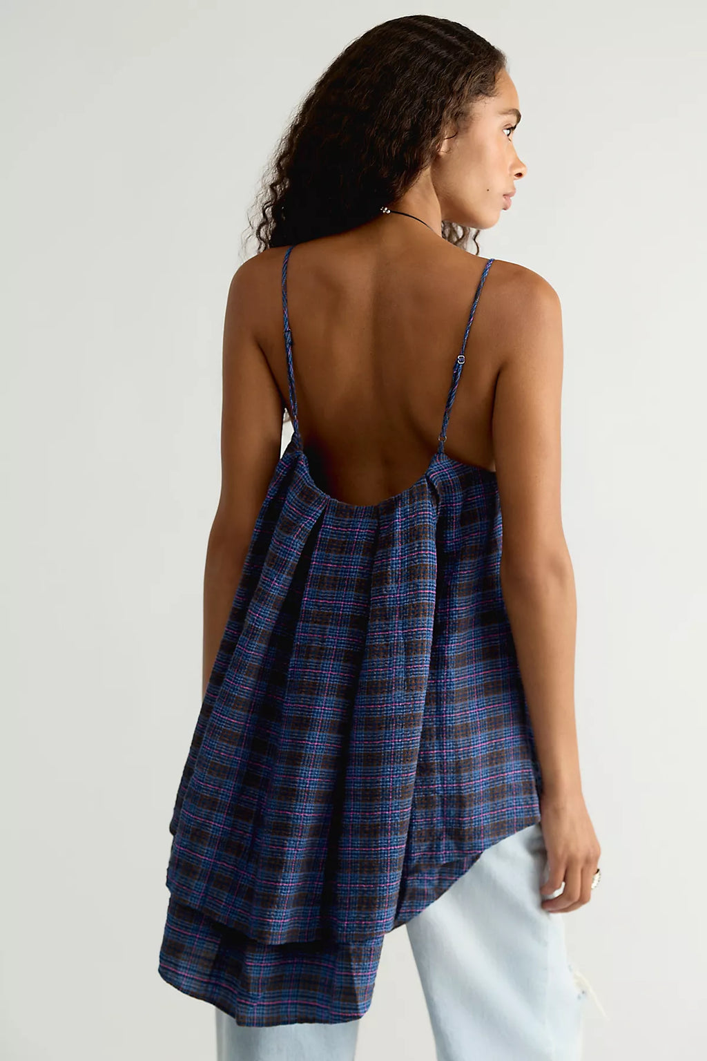 Alisha Plaid Tunic