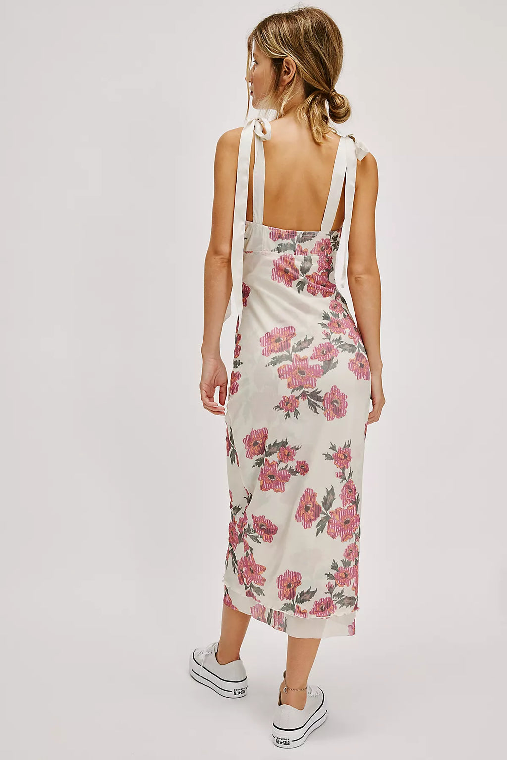 Printed Got Glam Midi Slip Dress